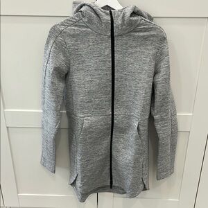 Lululemon Athletica Gray Puffer Jacket with Hood